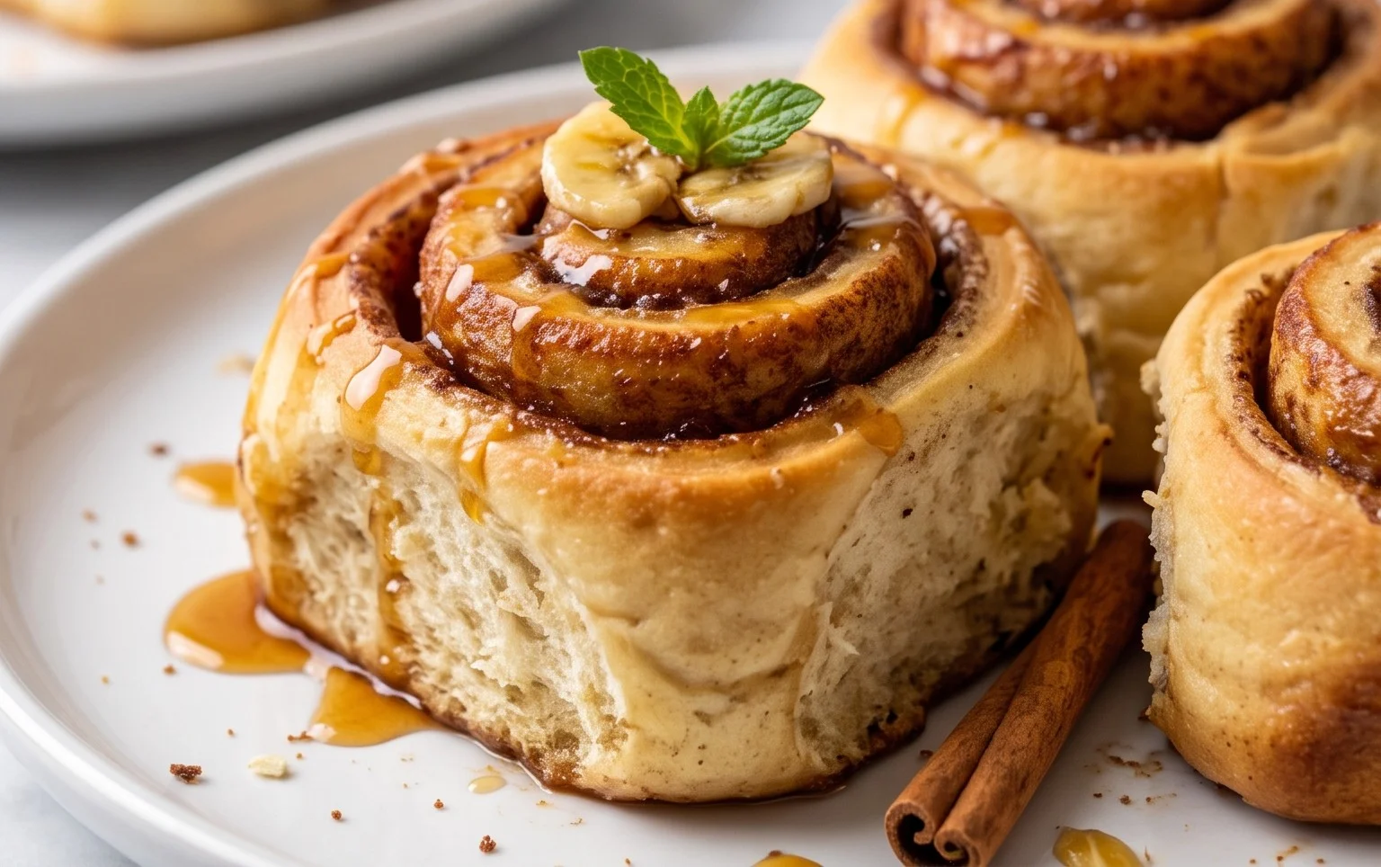 Banana Cinnamon Rolls
