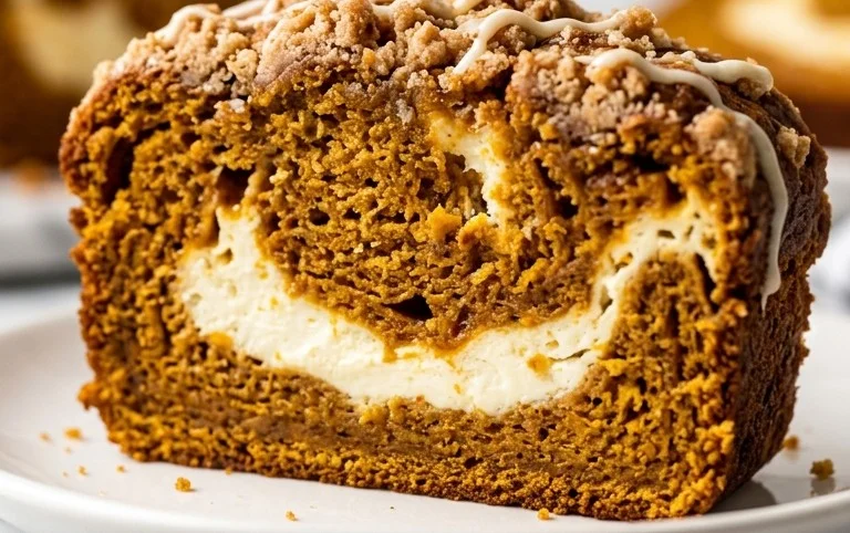 Pumpkin Cream Cheese Bread