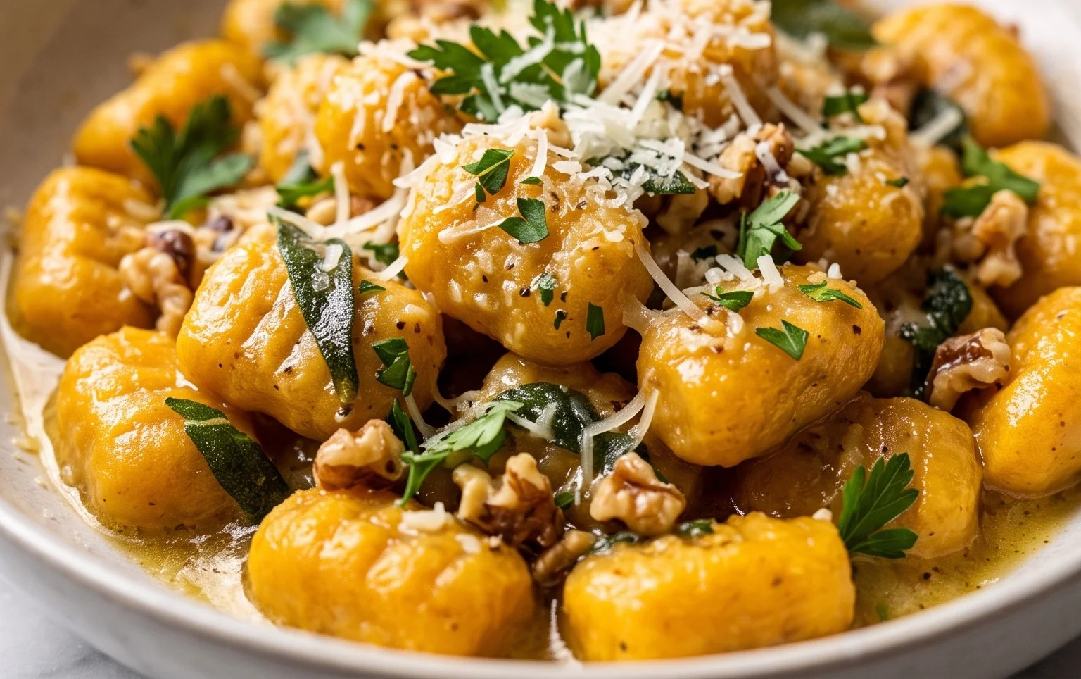 Easy Pumpkin Gnocchi