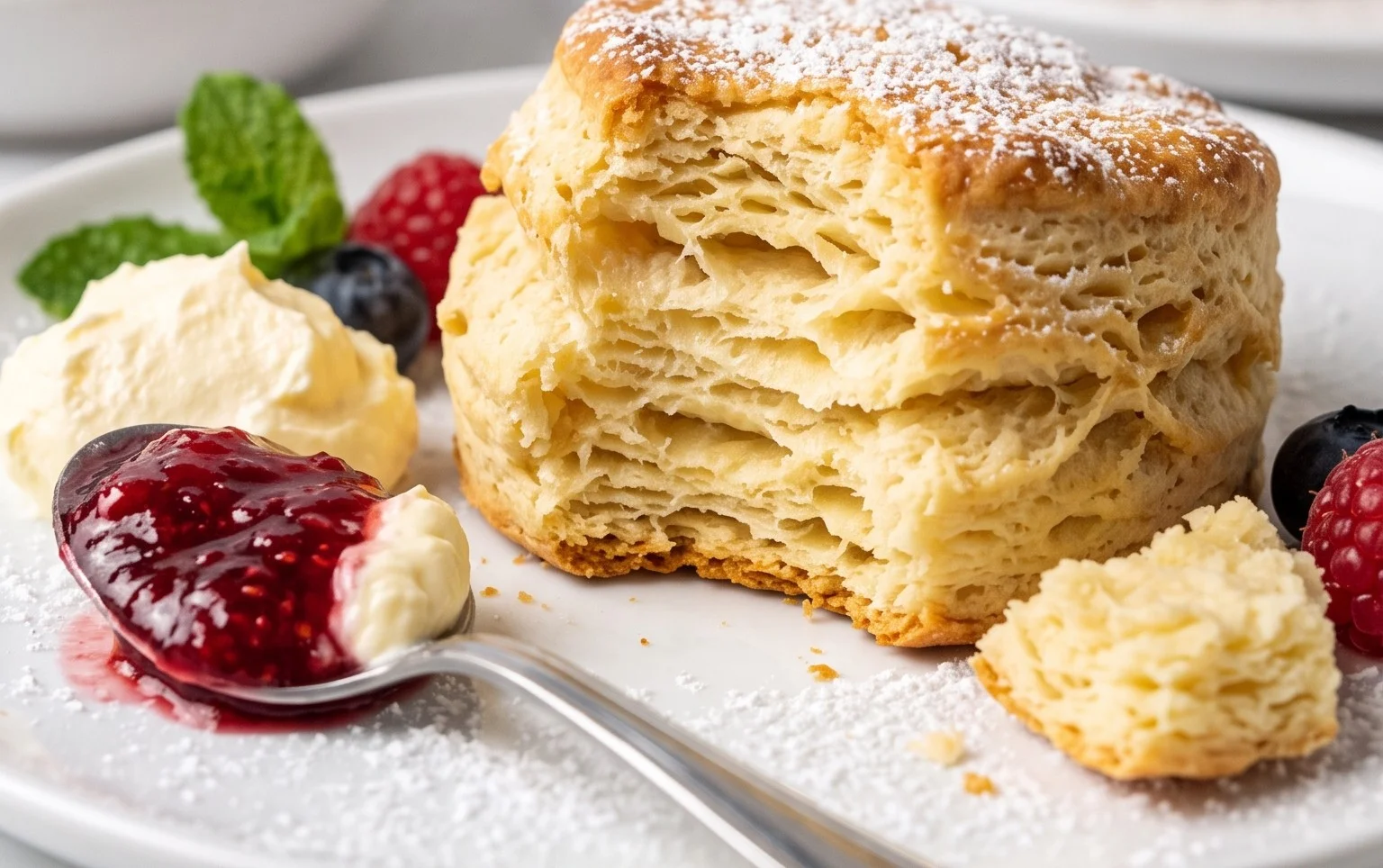 Tall, Flaky Scones Recipe